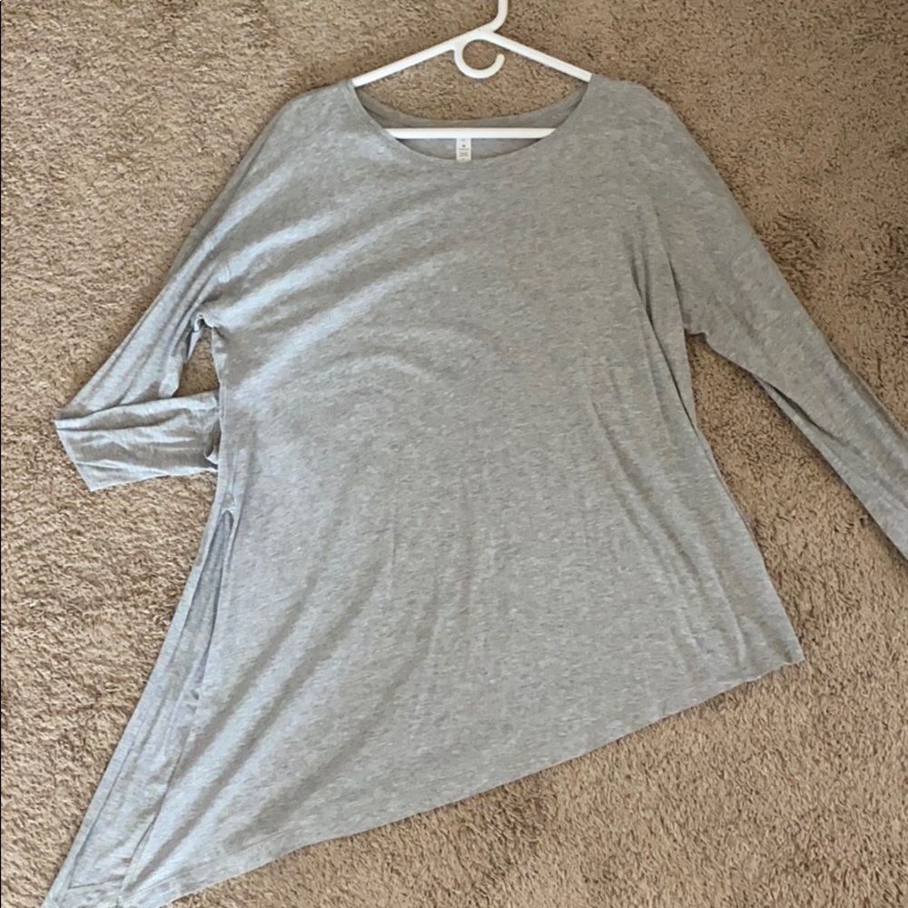 Lululemon Grey Long-sleeve Top